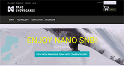 Desktop Screenshot of nanosnowboards.com